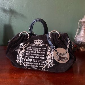 Dark Chocolate Once Upon a Time Fairytale Vintage Juicy Couture Purse